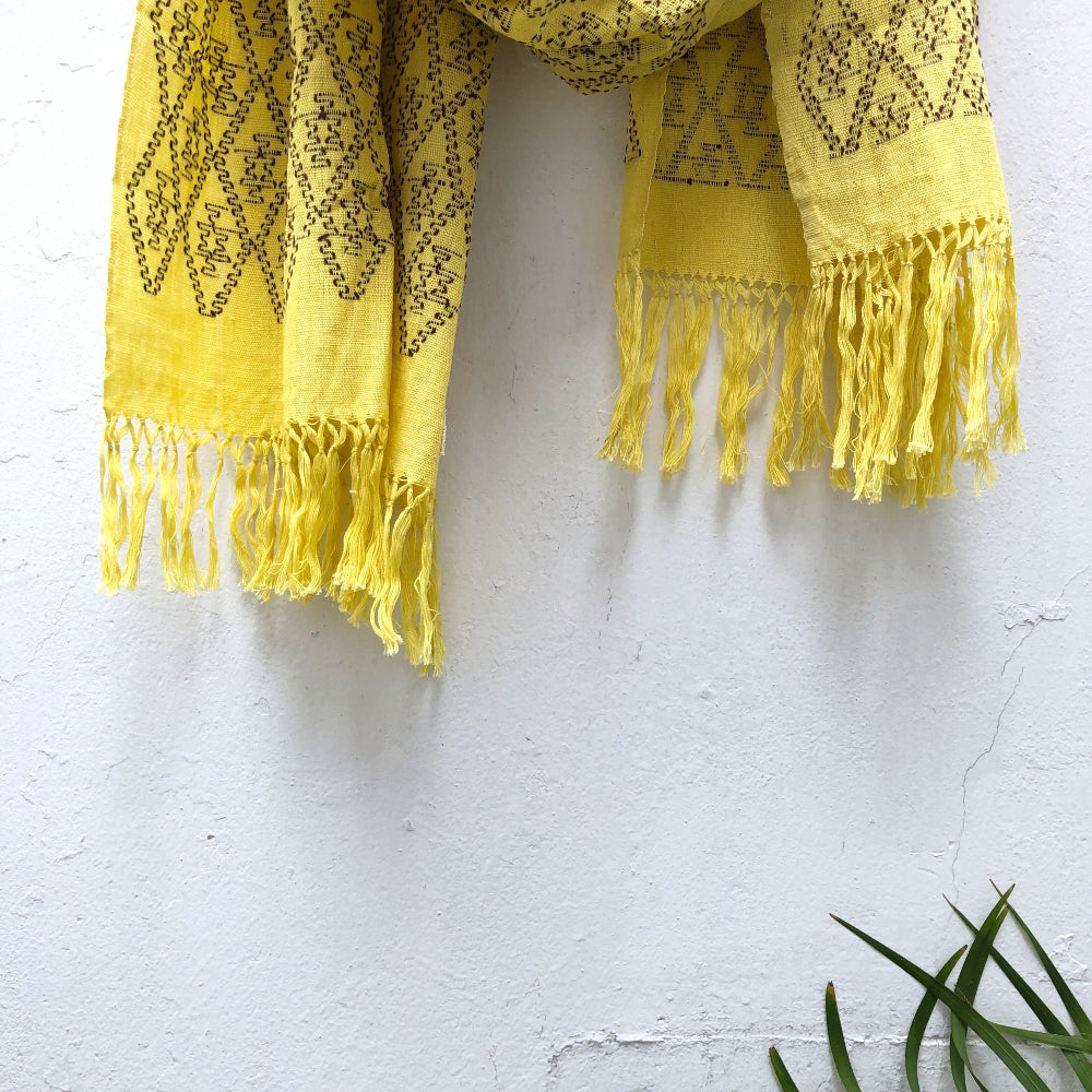 Picbil Cloud Scarf: Turmeric and Coconut