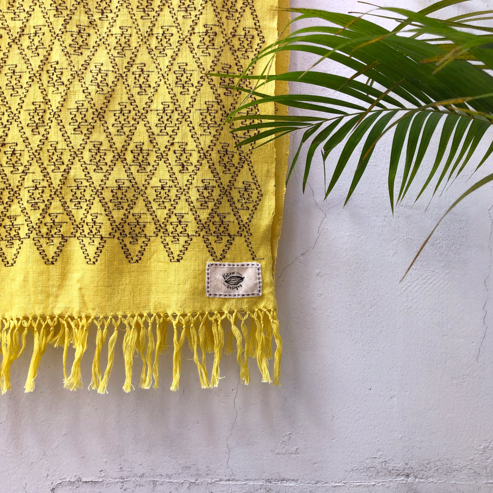Picbil Cloud Scarf: Turmeric and Coconut