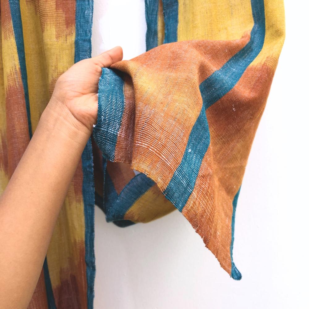 Ikat Cloud Scarf 7