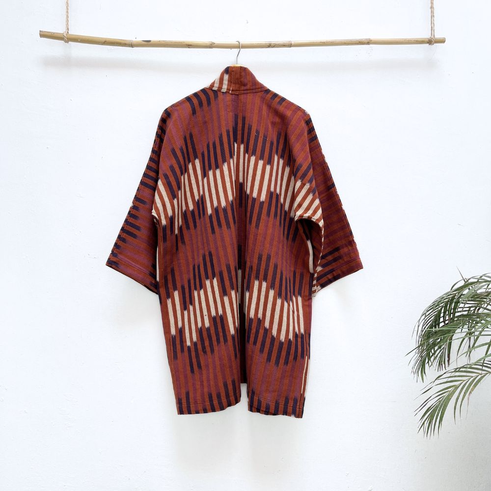 The Aiko Coat: Terra Ikat