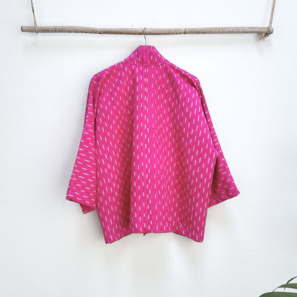 The Aiko Jacket: Bougainvillea