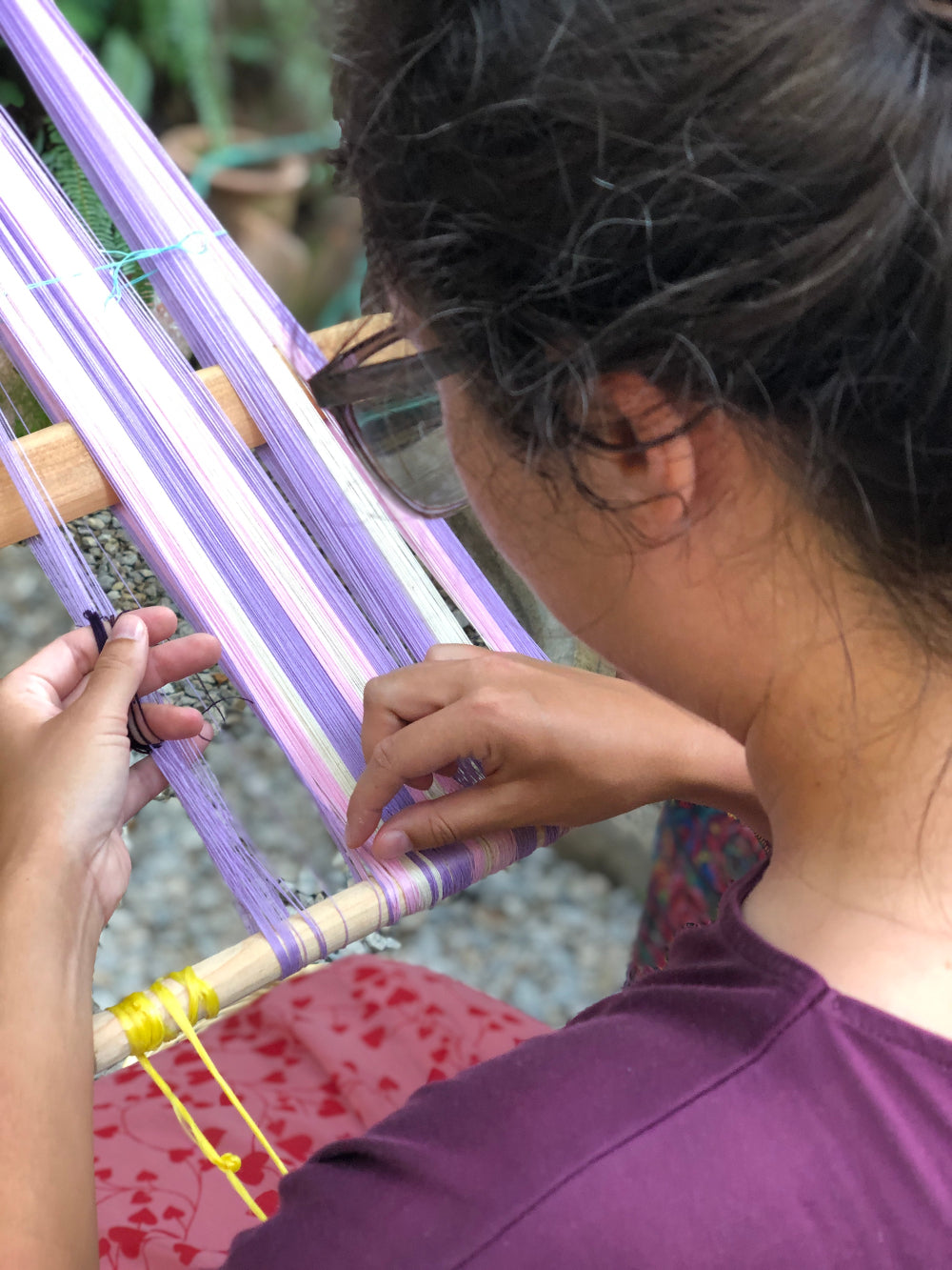 Private Class: Warping your own loom (incl materials) / Contact us to schedule