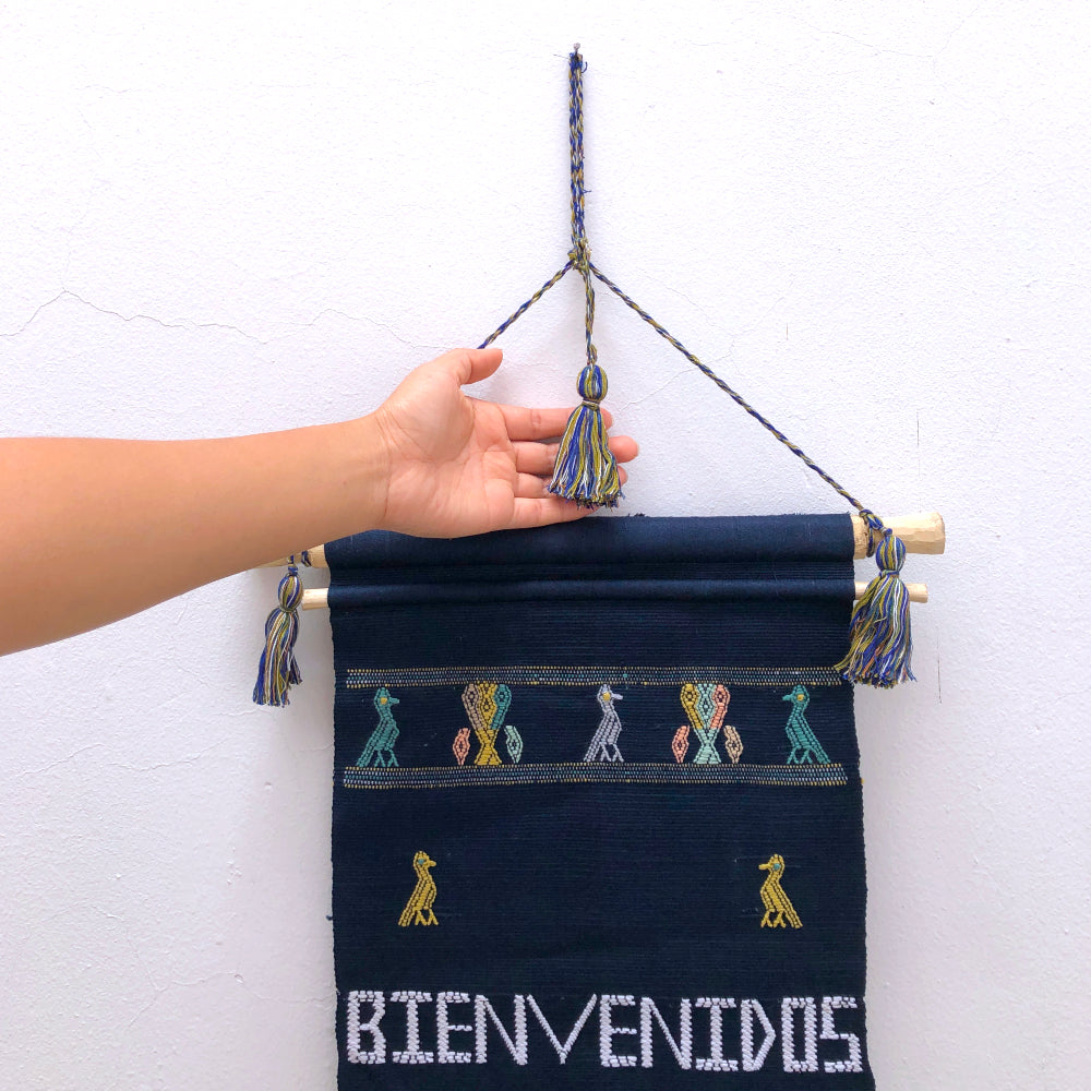 Wall Hanging Loom: Bienvenidos 3