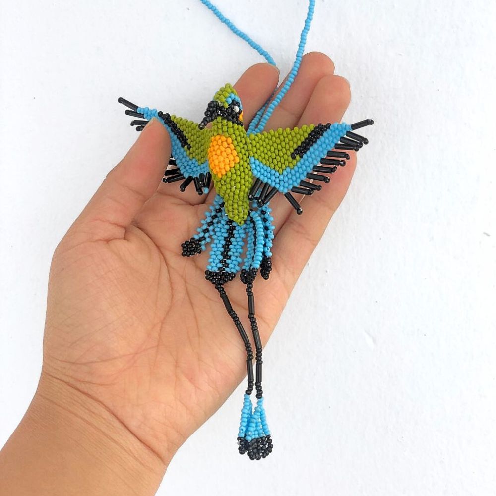 Beaded Bird Trio