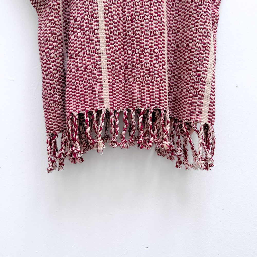 The Lake Top: Magenta & White (S)