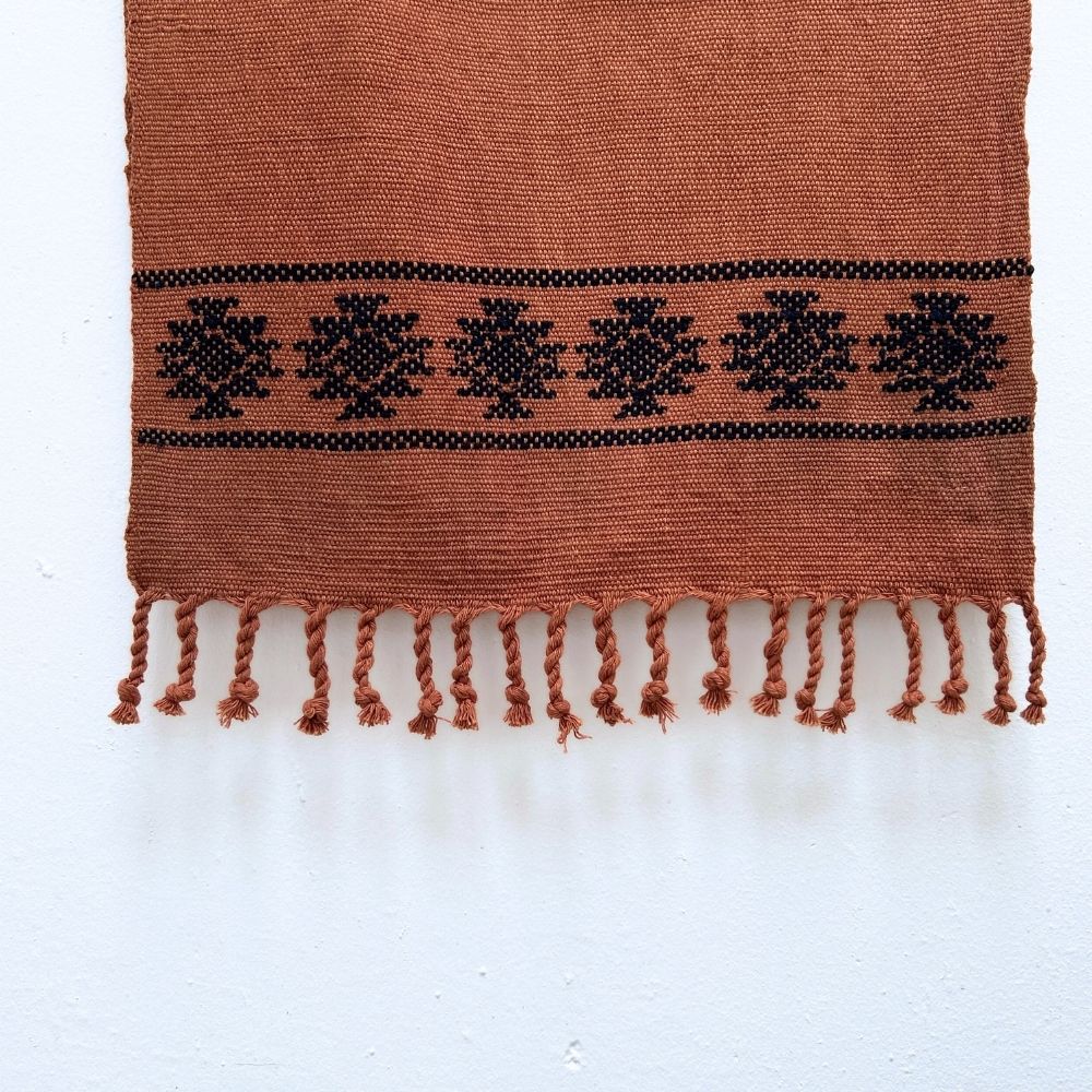 Handspun Cotton Table Runner : Ilamo
