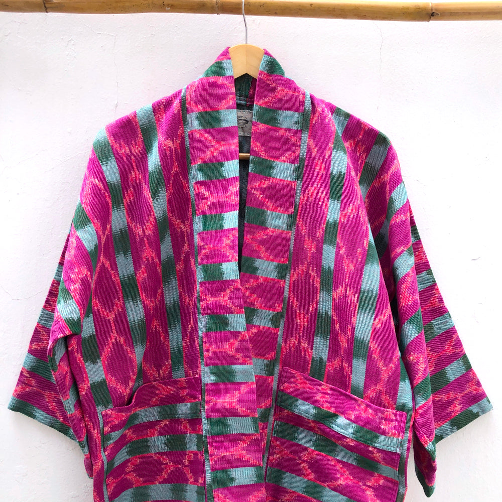 The Aiko Coat: Cake Ikat