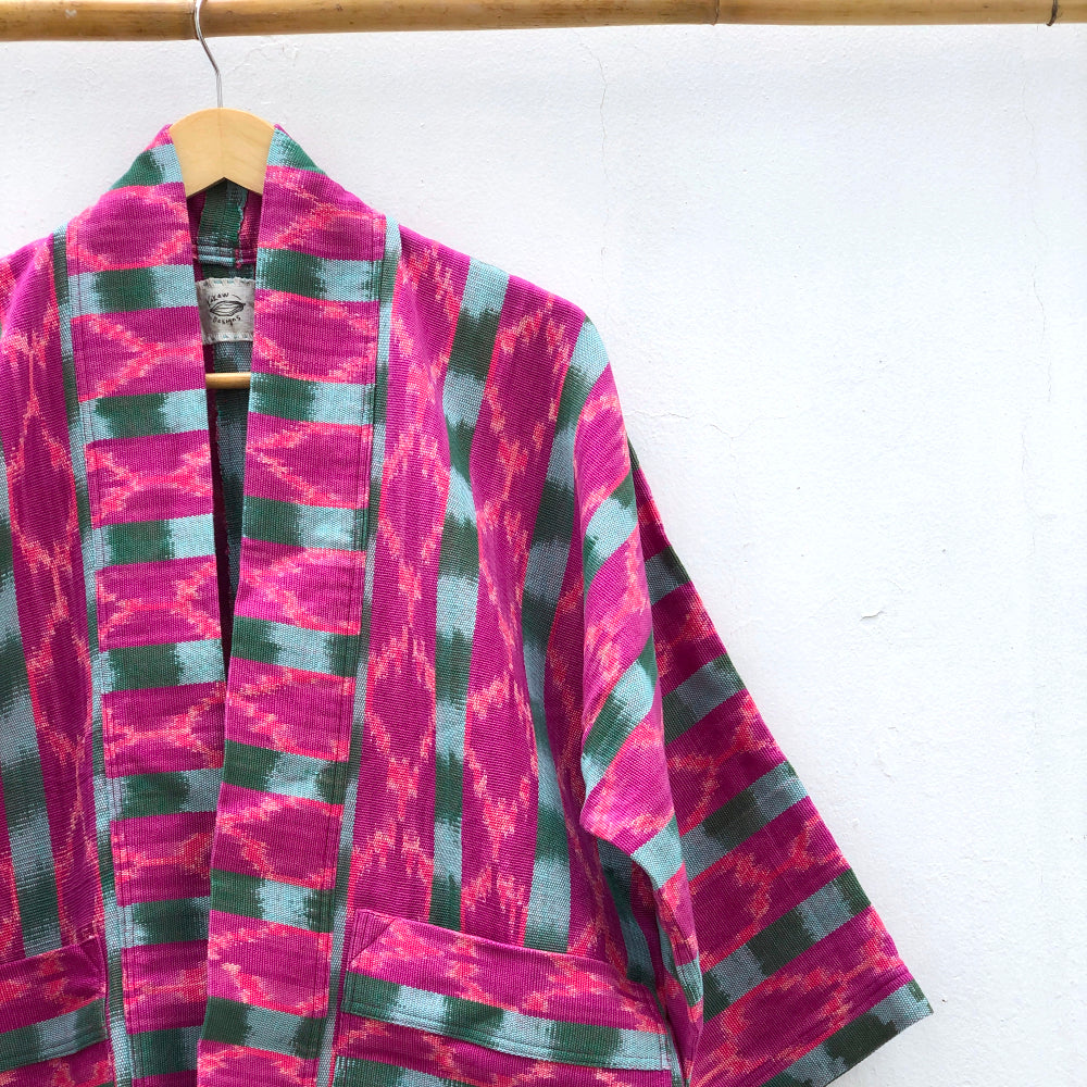 The Aiko Coat: Cake Ikat