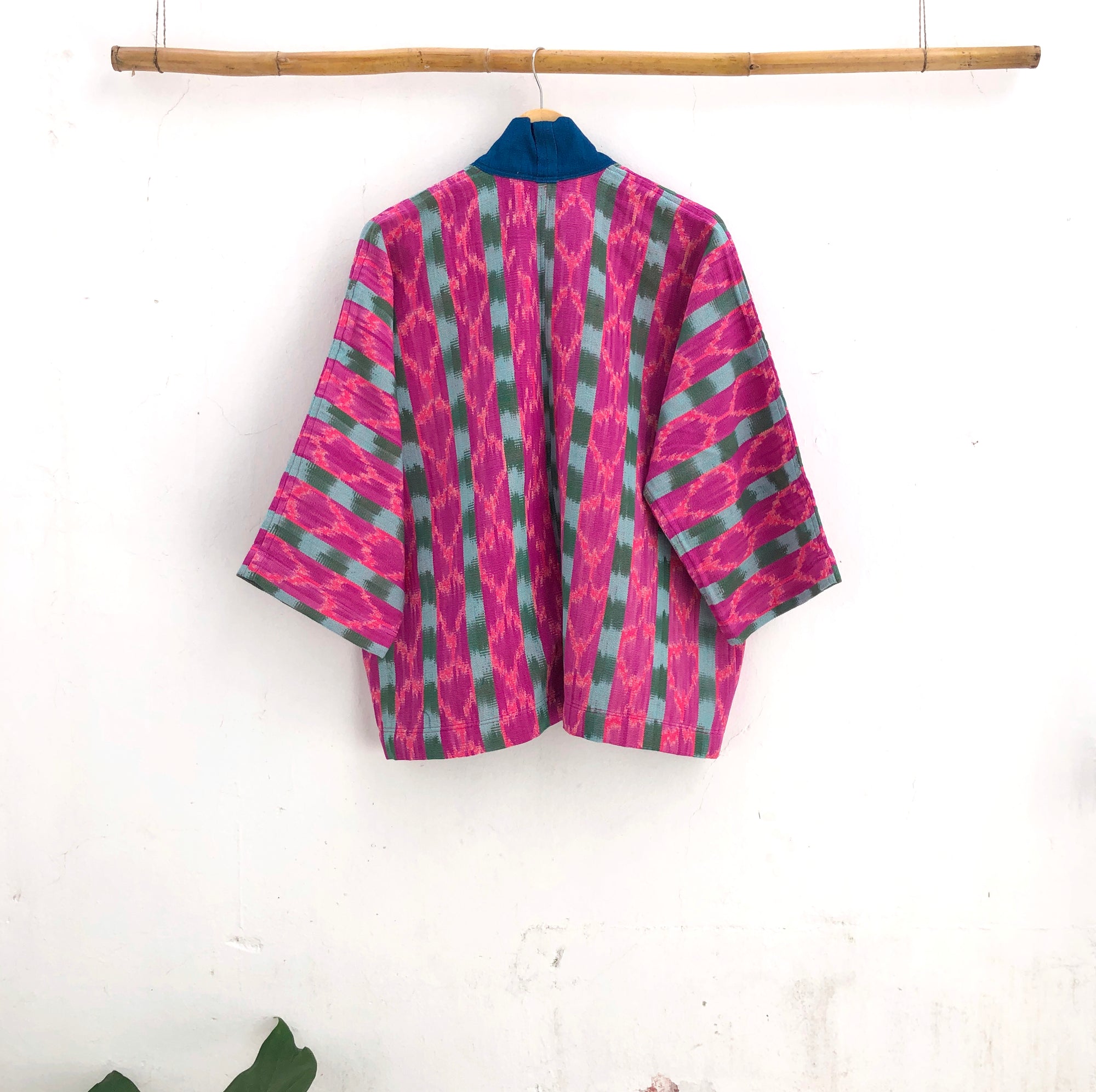 The Aiko Jacket: Cake Ikat & Indigo