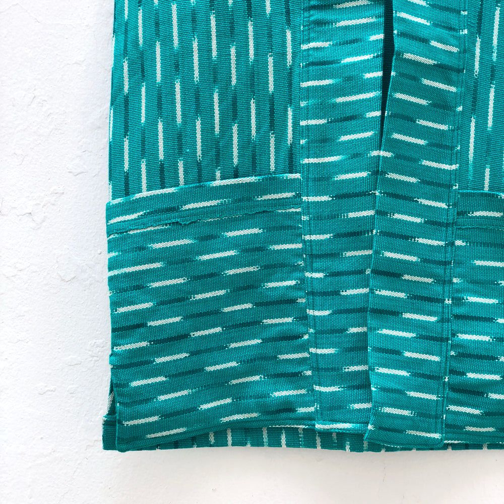 The Artist Vest: Mint Ikat (S)