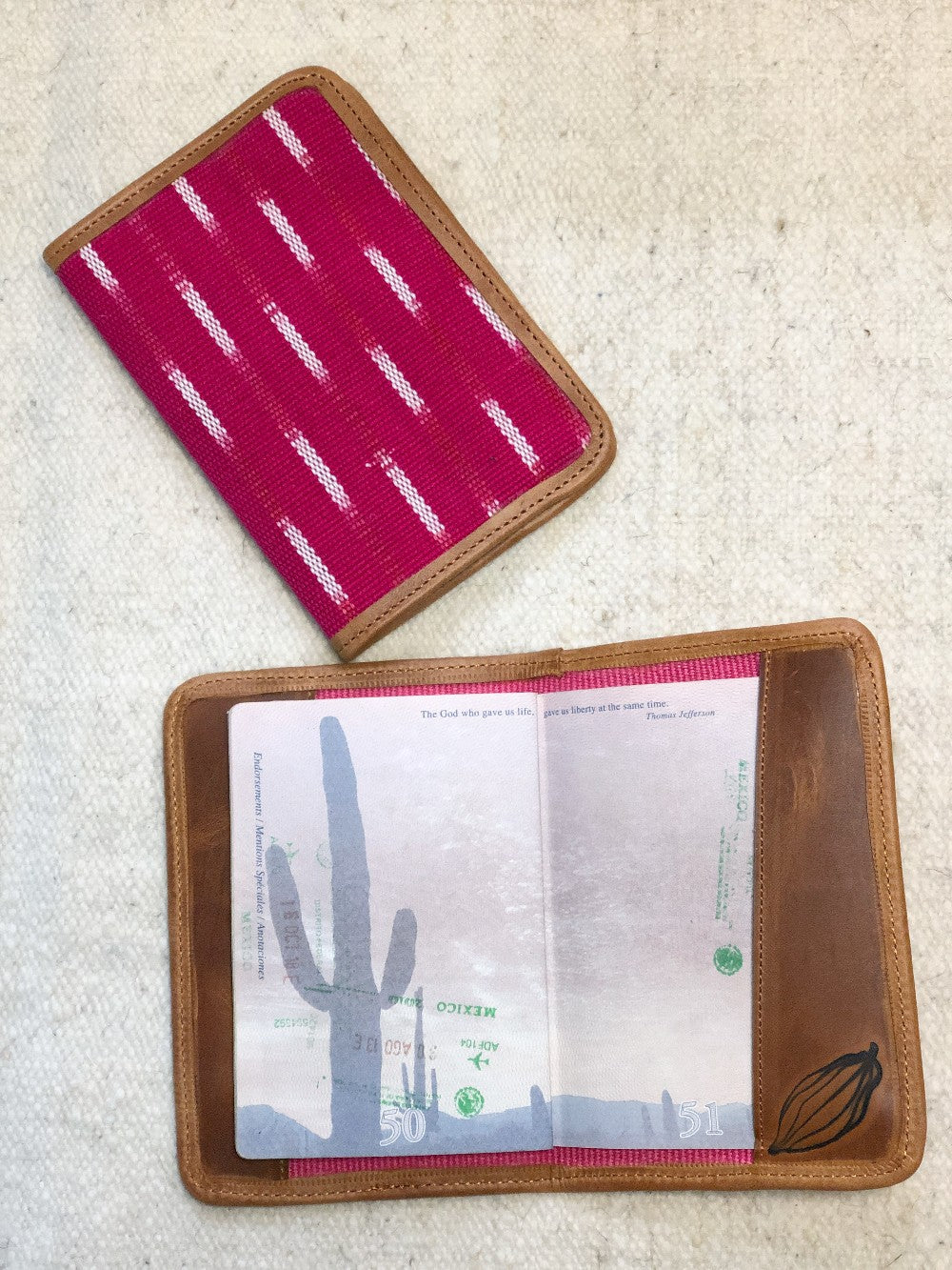 Passport Cover: Bougainvillea