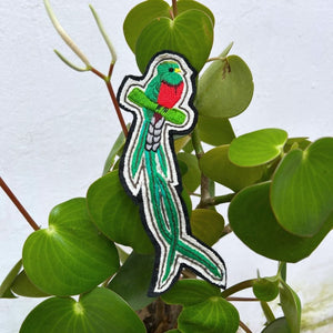 Quetzal embroidered patch 