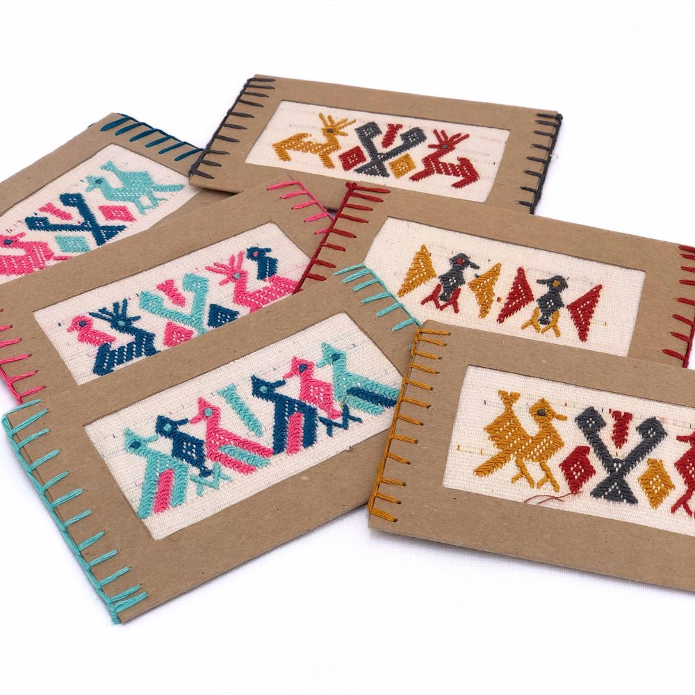 Cotzal Textile Cards (Trio)