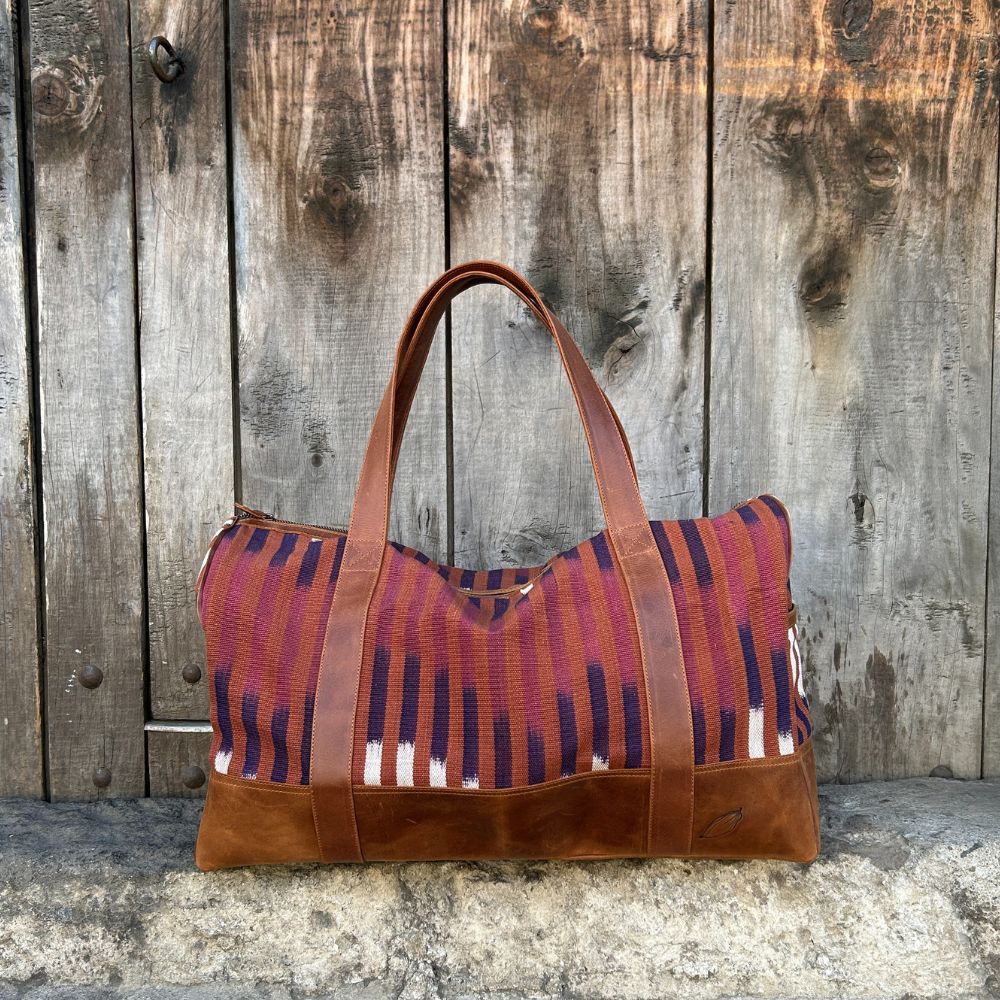 Duffel Bag in Terra Ikat