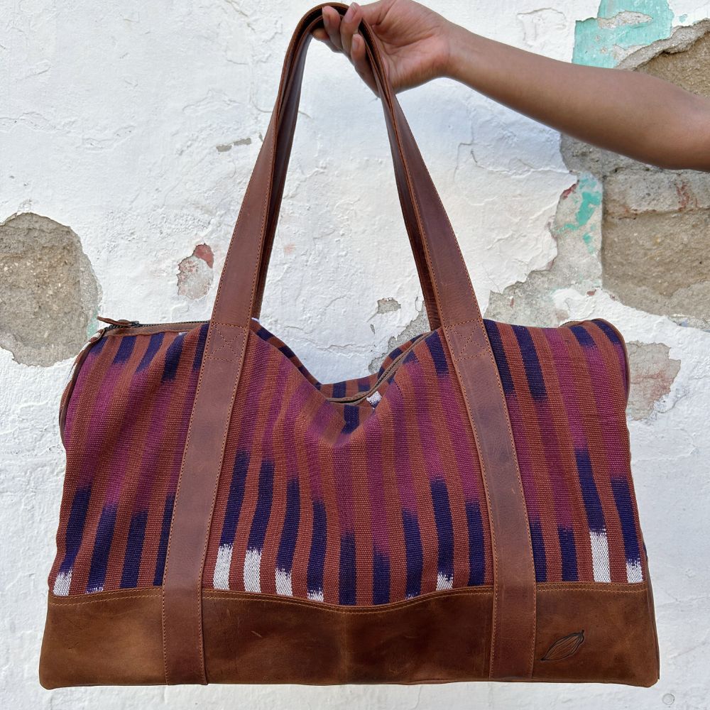 Duffel Bag in Terra Ikat