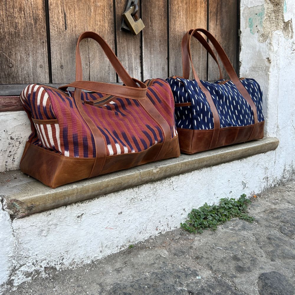 Duffel Bag in Terra Ikat