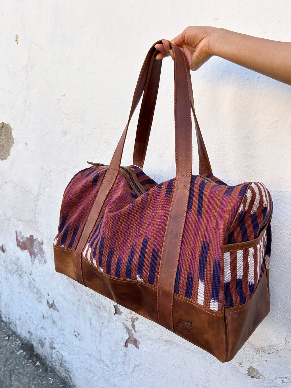 Duffel Bag in Terra Ikat