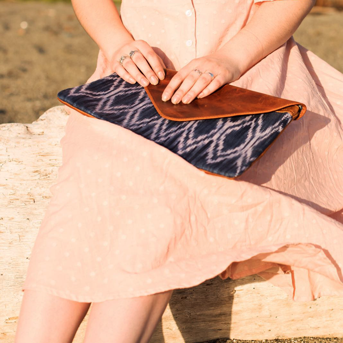 Oversized Envelope Clutch / Made to Order