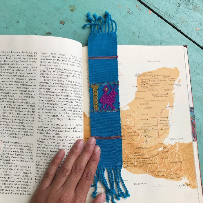 Handwoven Bookmarks: Set of Five