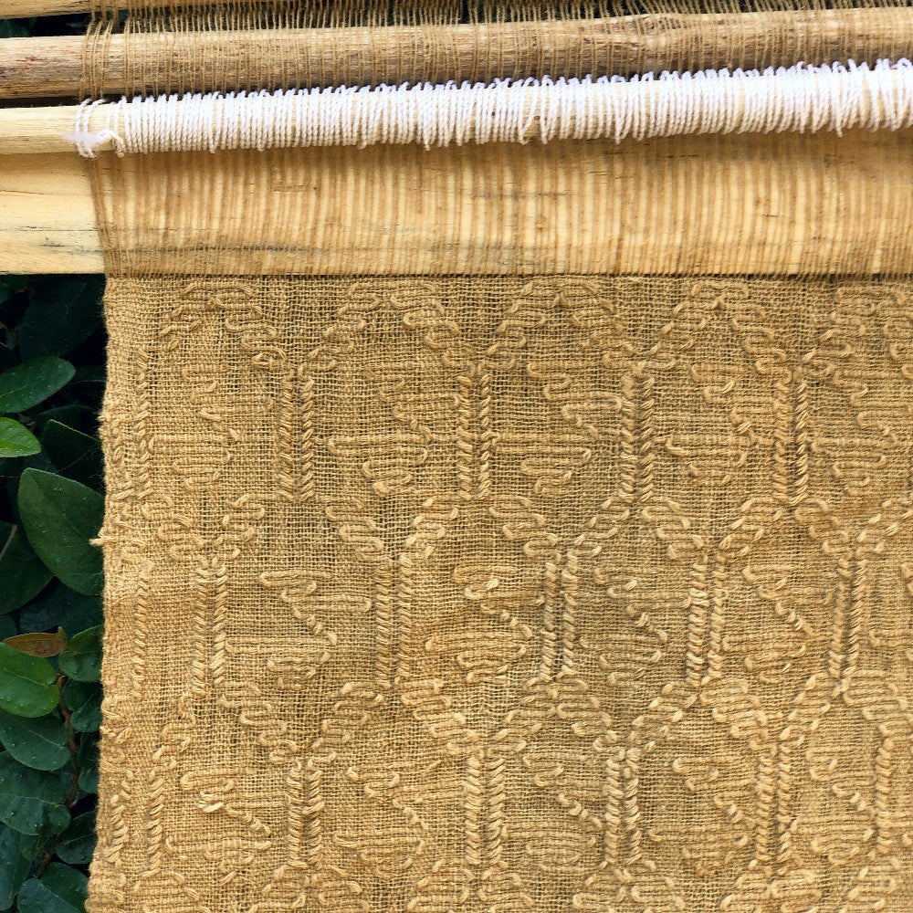 Mini Picbil Loom: Naturally-dyed beige 2