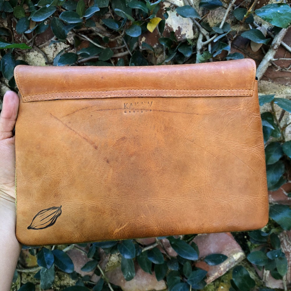 Clearance - Envelope Clutch in Forest