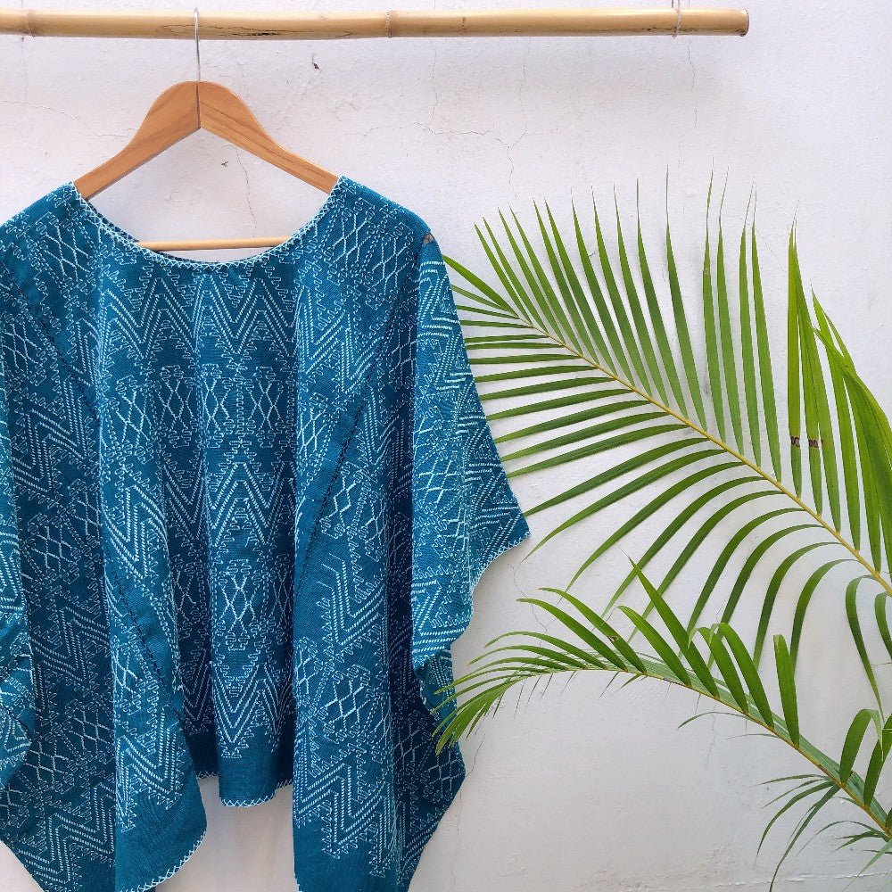 Clouds of Cobán in Teal  + Light Grey (L)