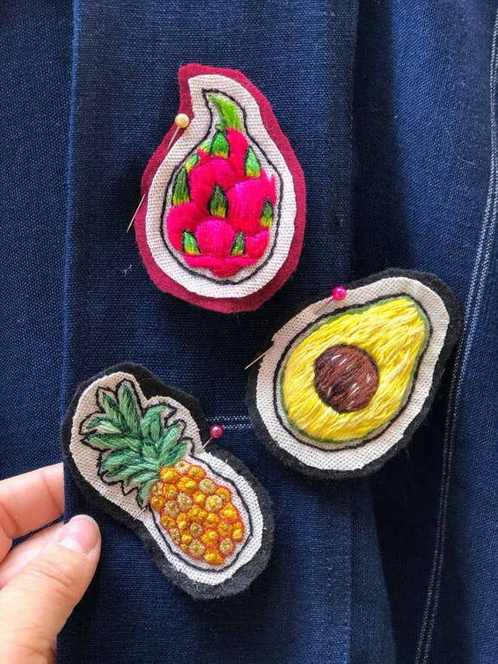 Fruit Patches (Set of 3)