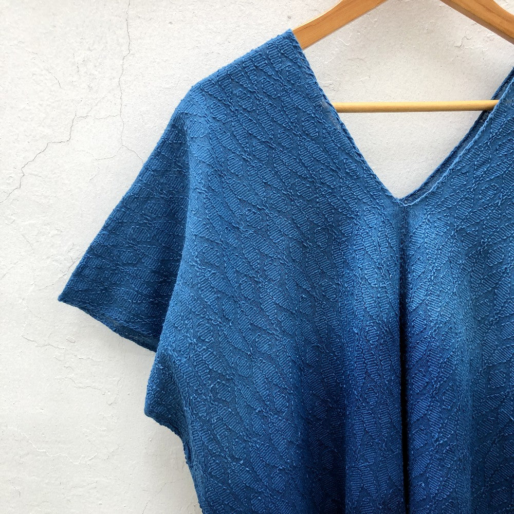 Picbil Blouse in Natural Indigo 2