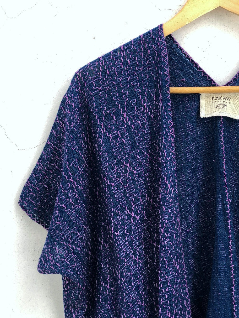 Summer Cardigan Indigo + Lilac 2 (M)