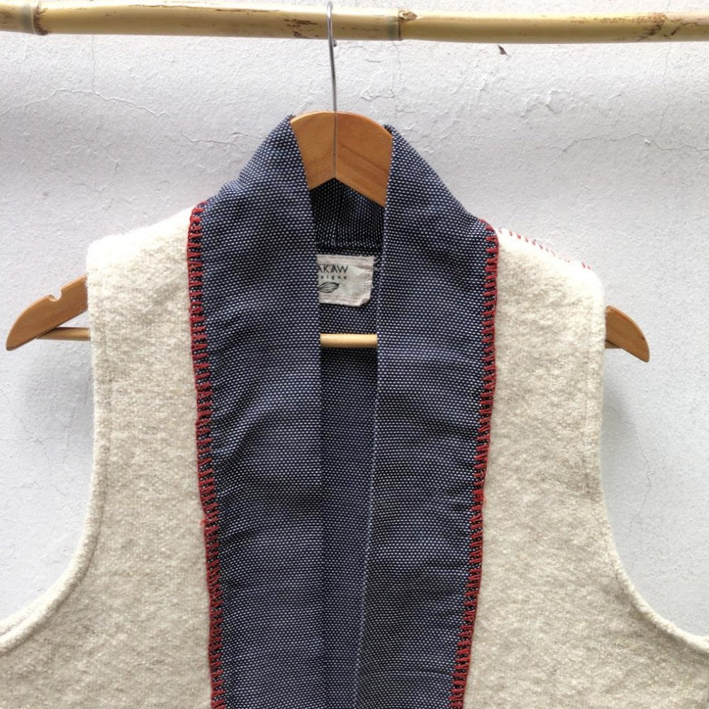 The Artist Vest in Wool 2 (M)