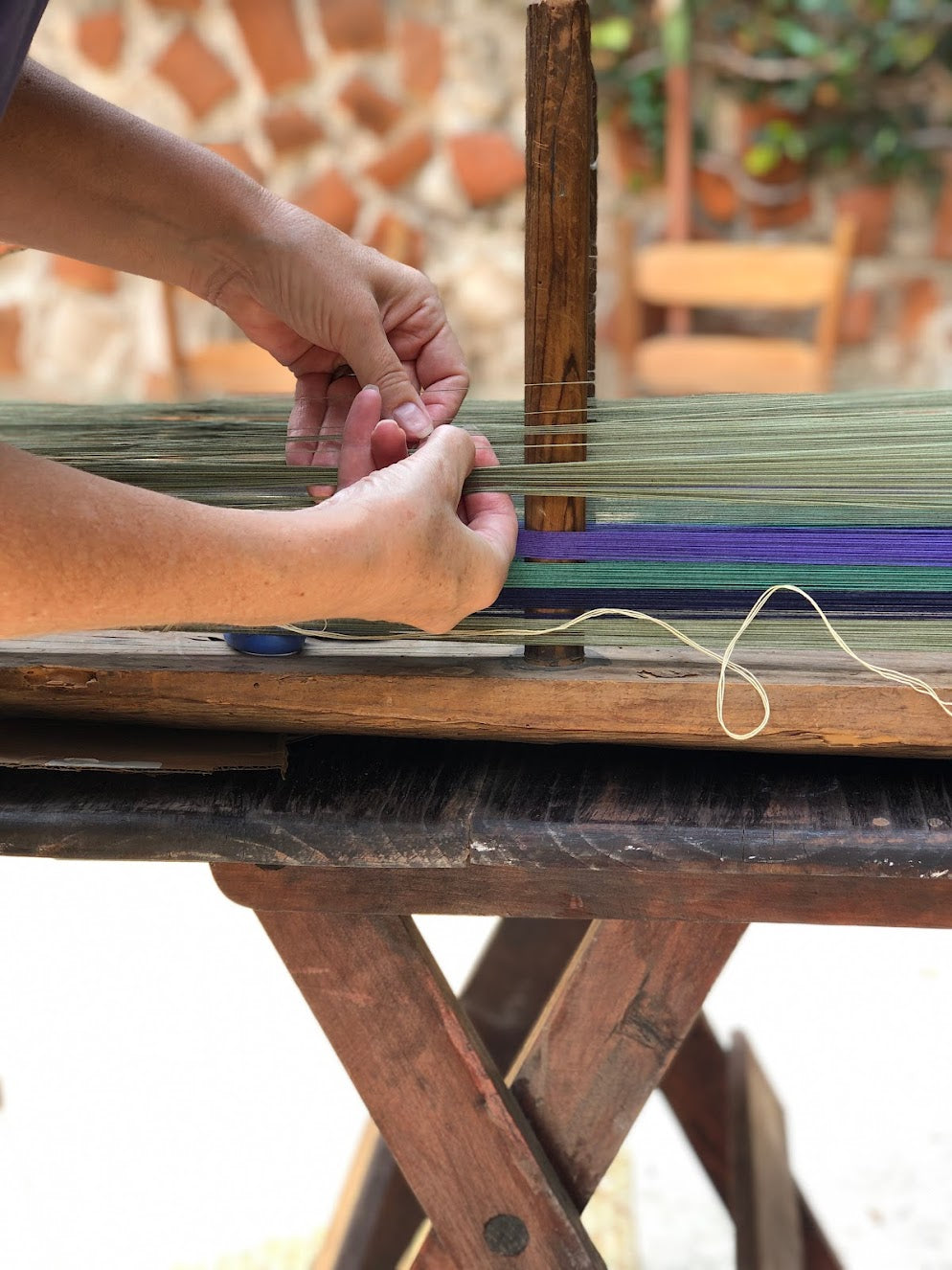 Private Class: Warping with Doña Lidia or Doña Everilda (in-person with materials) / Contact us to schedule