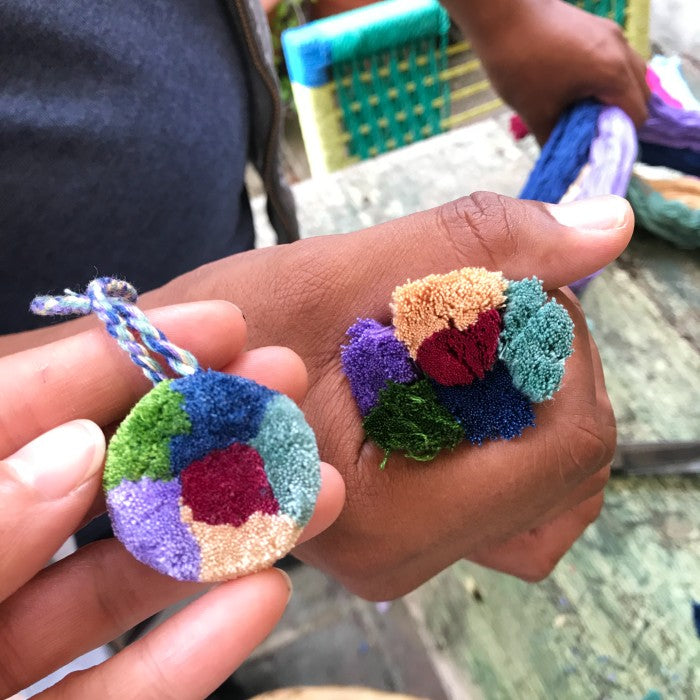 Chajul-style Pompoms with Chato / TBD