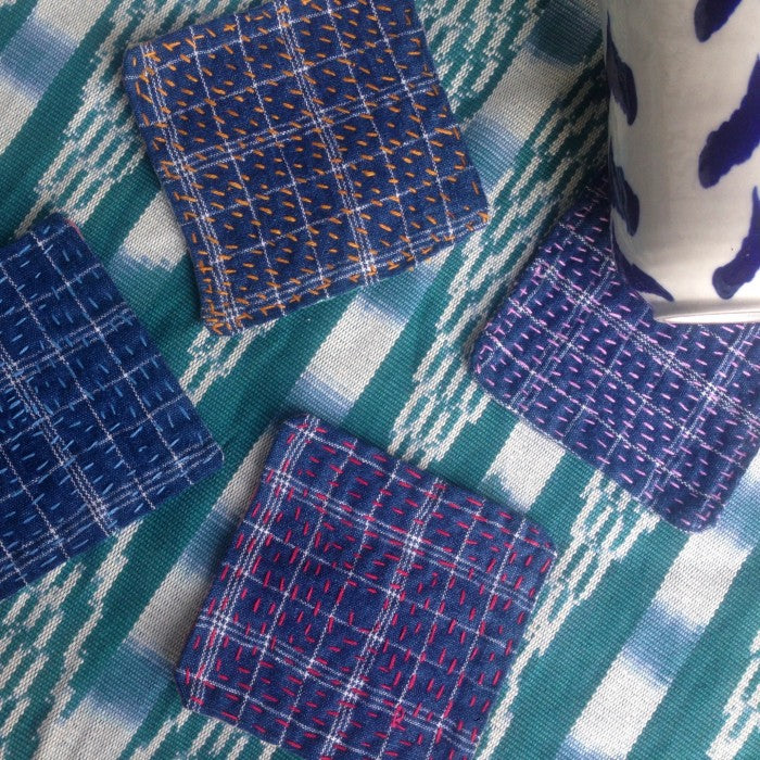 Ceramic Bundle: 2 Cappuccino Sets + 2 Tea Towels